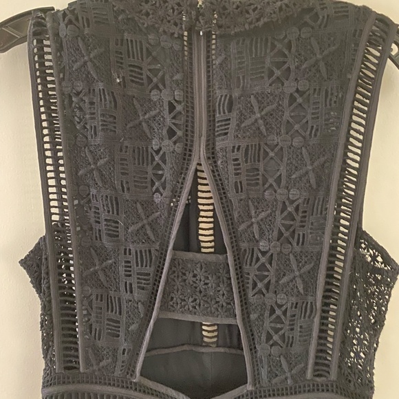 Rebecca Taylor Women's Crochet Dress - Picture 5 of 7